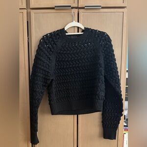 Alexander Wang Black Knit Sweater
